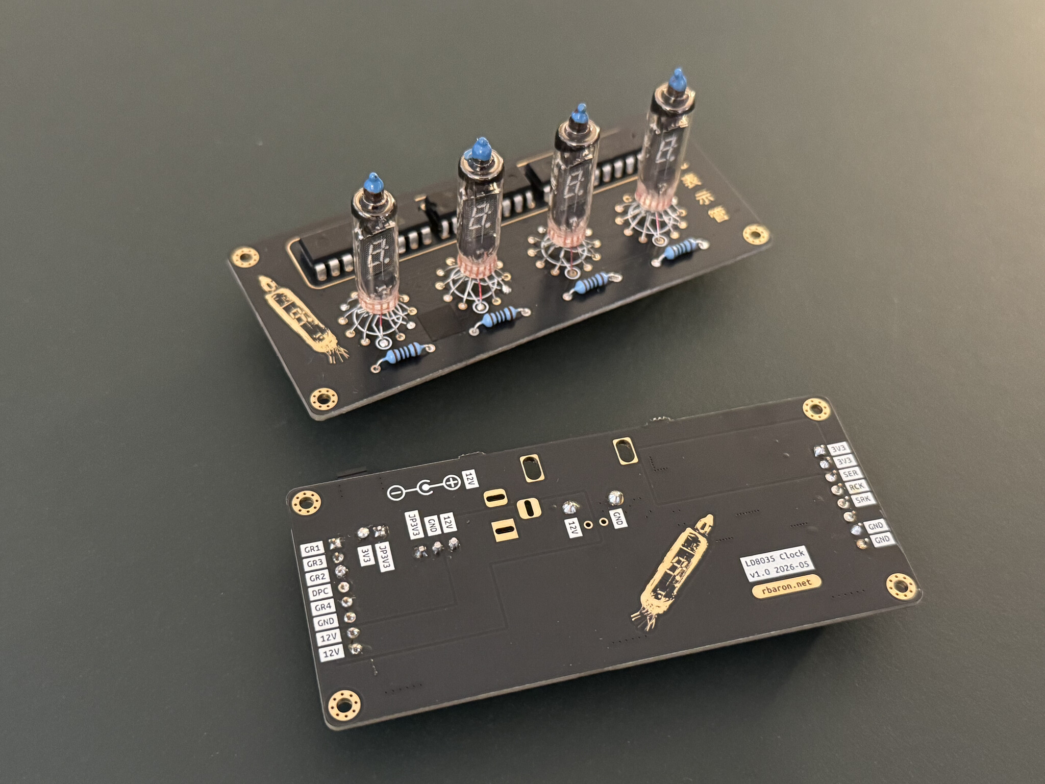 Back of the LD8035 display