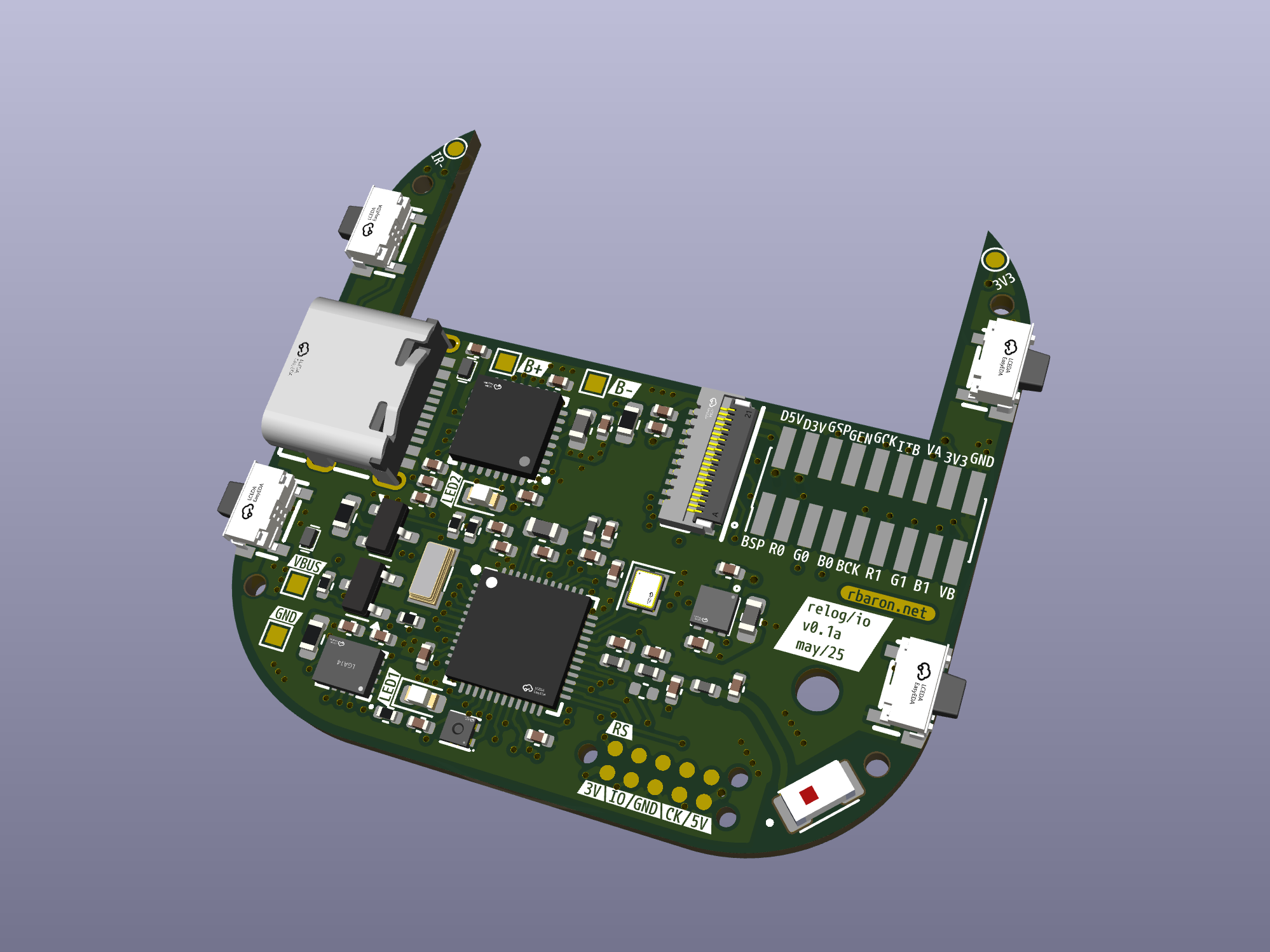 PCB in KiCad
